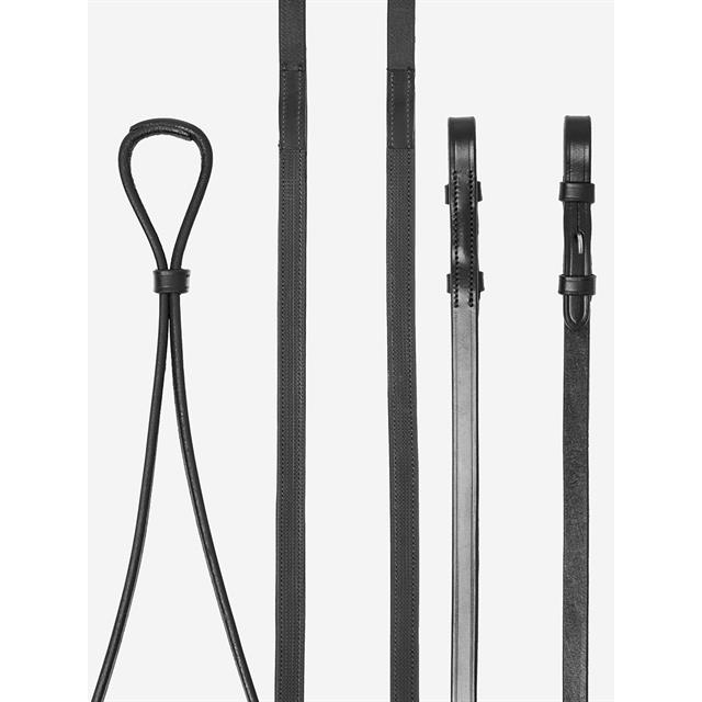 Gummizügel Hunter LeMieux Schwarz