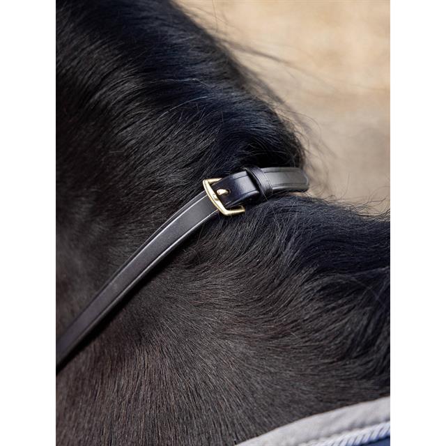 Gummizügel Magna Grip LeMieux Braun-Gold