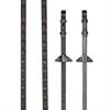 Gummizügel Magna Grip LeMieux Braun-Silber