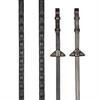 Gummizügel Magna Grip LeMieux Mittelbraun-Silber