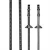 Gummizügel Magna Grip LeMieux Schwarz-Silber