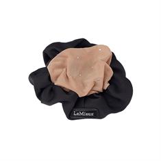 Haargummi mit Kristall-Haarnetz LeMieux Schwarz-Beige