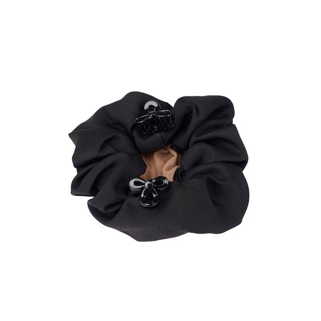 Haargummi mit Kristall-Haarnetz LeMieux Schwarz-Beige