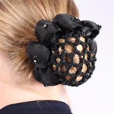 Haarnetz Rosette Epplejeck Schwarz