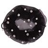 Haarnetz Twinkle QHP Schwarz-Silber