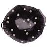 Haarnetz Twinkle QHP Schwarz-Silber