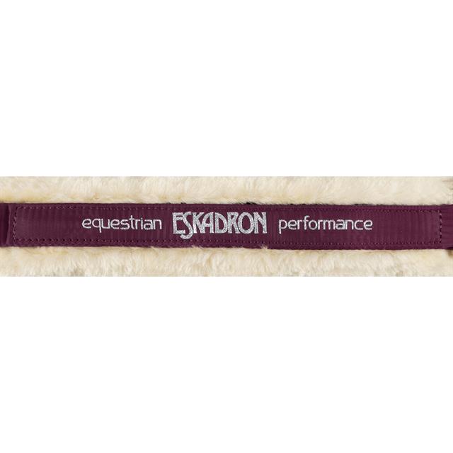 Halfter Double Pin Buckle FauxFur Eskadron Dunkelrot