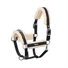 Halfter Double Pin Buckle FauxFur Eskadron Schwarz