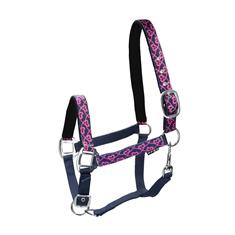 Halfter EJHearts Epplejeck Dunkelblau-Pink