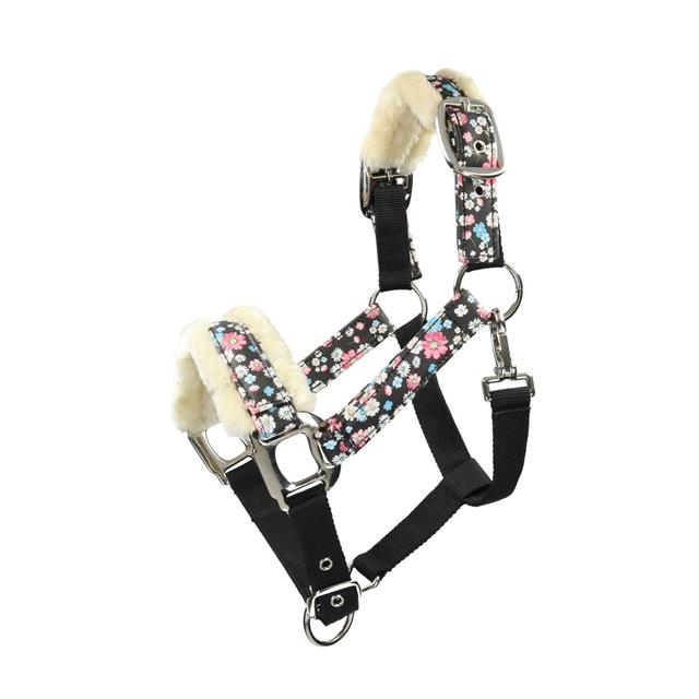 Halfter EJLes Fleurs Epplejeck Schwarz