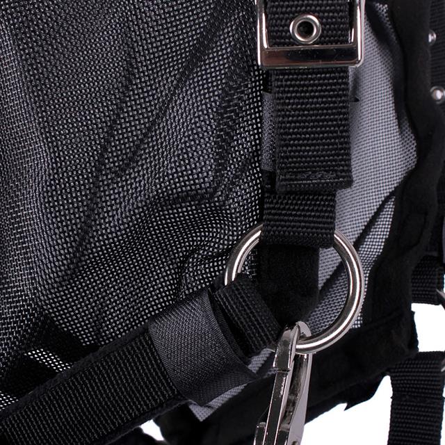 Halfter Fliegenmaske QHP Combi Met Oren Schwarz