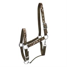 Halfter HGVelvet Dapple Horsegear Braun