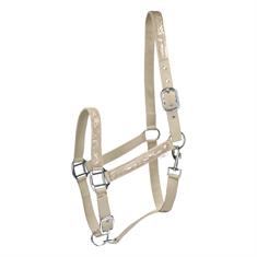 Halfter HGVelvet Dapple Horsegear Hellbraun