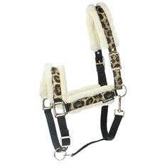 Halfter Leopard Horsegear Schwarz-Beige