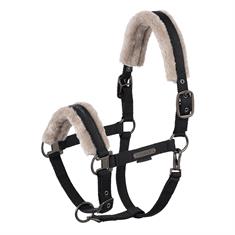 Halfter Platinum Double Pin Faux Fur Eskadron Schwarz