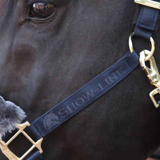 Halfter Show-Line Bucas Dunkelblau-Grau
