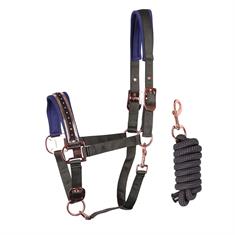Halfterset Denici Cavalli Bosque Harry's Horse Grün
