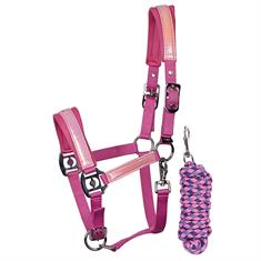 Halfterset Diva Violet Harry's Horse Rosa