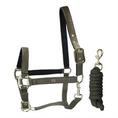 Halfterset HGCroco HORSEGEAR Grün