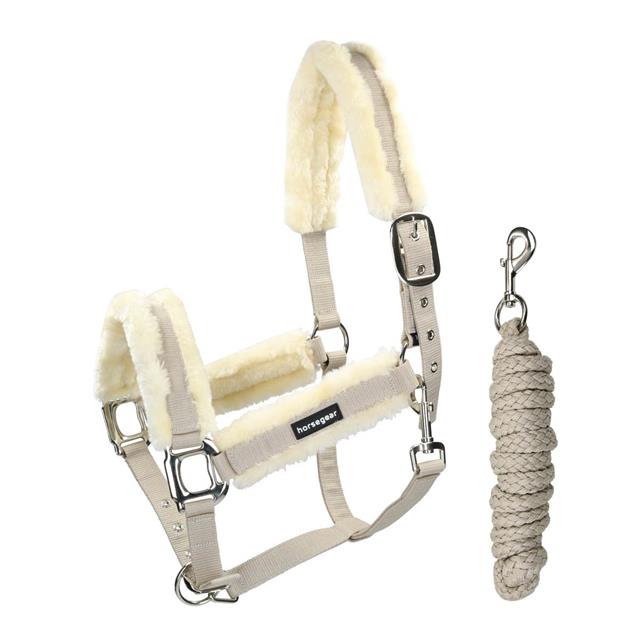 Halfterset HGFarnham HORSEGEAR Beige
