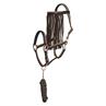 Halfterset mit Fliegenstirnriemen Imperial Riding Mittelbraun