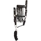 Halfterset mit Fliegenstirnriemen Imperial Riding Schwarz