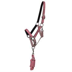 Halfterset QHP Mittelrosa