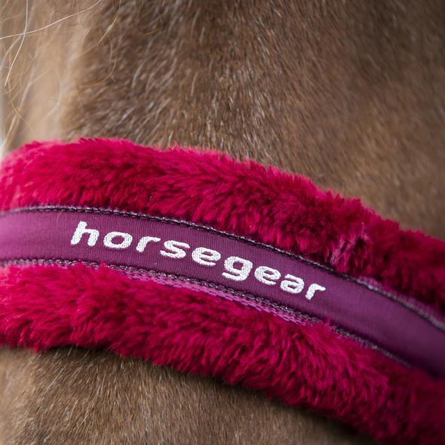 Halfterset Reno Horsegear Dunkelrot