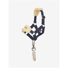 Halfterset Toy Pony Lemon LeMieux Dunkelblau-Gelb