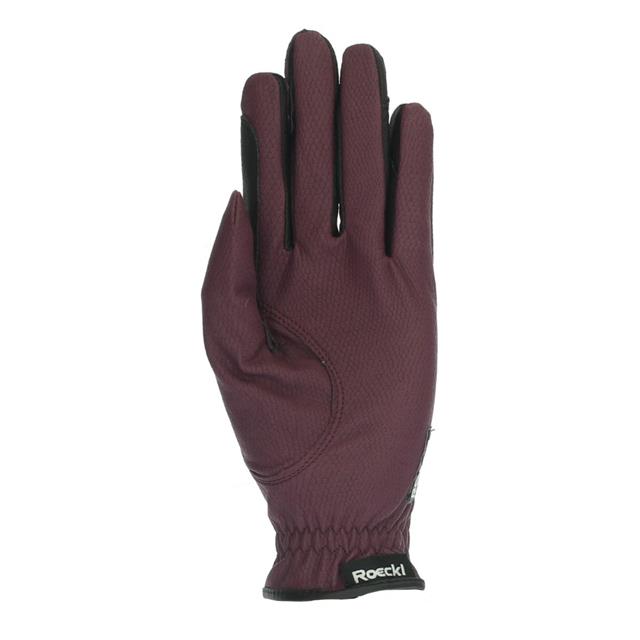Handschuhe Bi Lined Roeckl Dunkelrot