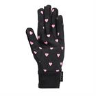 Handschuhe Fall In Love Kids Epplejeck Schwarz-Pink