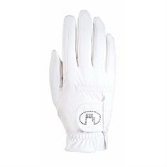 Handschuhe Lisboa Grip Swarovski Roeckl Weiß-Silber