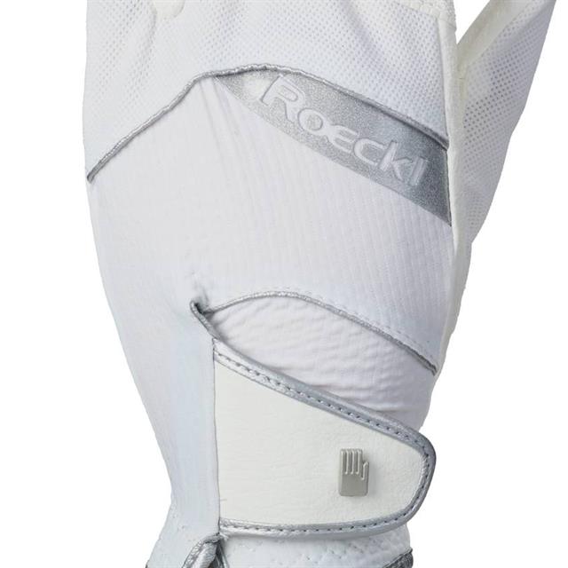 Handschuhe Millero Roeckl Weiß-Silber