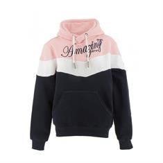 Hoodie Artémis Pénélope Dunkelblau-Pink