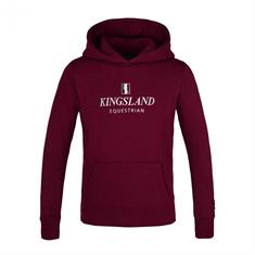 Hoodie Classic Kids Kingsland Dunkelrot