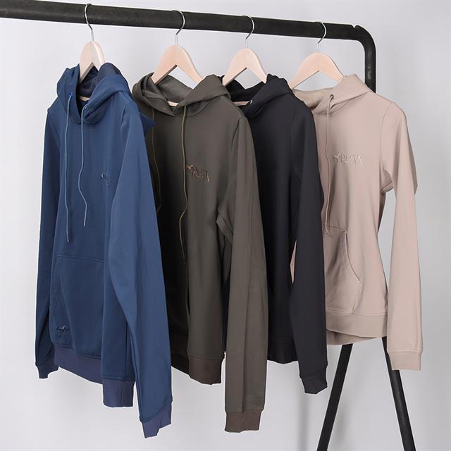 Hoodie Cycle One Roan Hellbraun