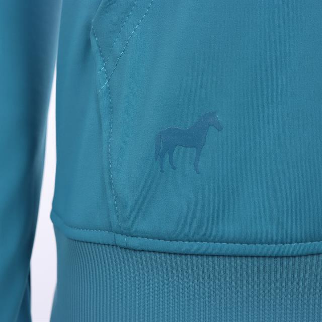 Hoodie Cycle Three Roan Mittelblau