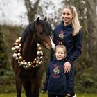 Hoodie EJMerry Christmas Epplejeck Dunkelblau