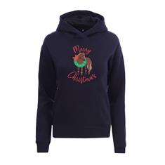 Hoodie EJMerry Christmas Epplejeck Dunkelblau
