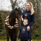 Hoodie EJMerry Christmas Kids Epplejeck Dunkelblau