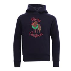 Hoodie EJMerry Christmas Kids Epplejeck Dunkelblau