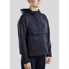 Hoodie Quater Zip Anorak Montar Dunkelblau