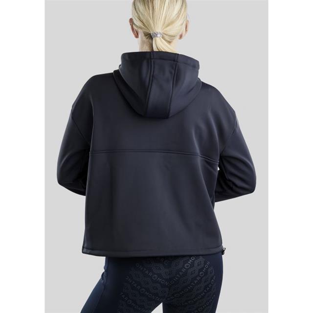 Hoodie Quater Zip Anorak Montar Dunkelblau