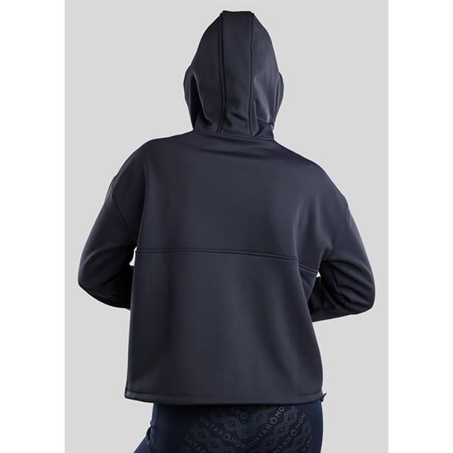 Hoodie Quater Zip Anorak Montar Dunkelblau