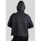 Hoodie Quater Zip Anorak Montar Grau