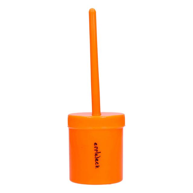 Hufpinsel mit Pinseldose Epplejeck Orange