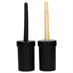 Hufölpinsel mit Dose Epplejeck 
