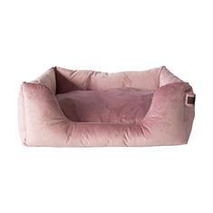 Hundebett Velvet Kentucky Rosa