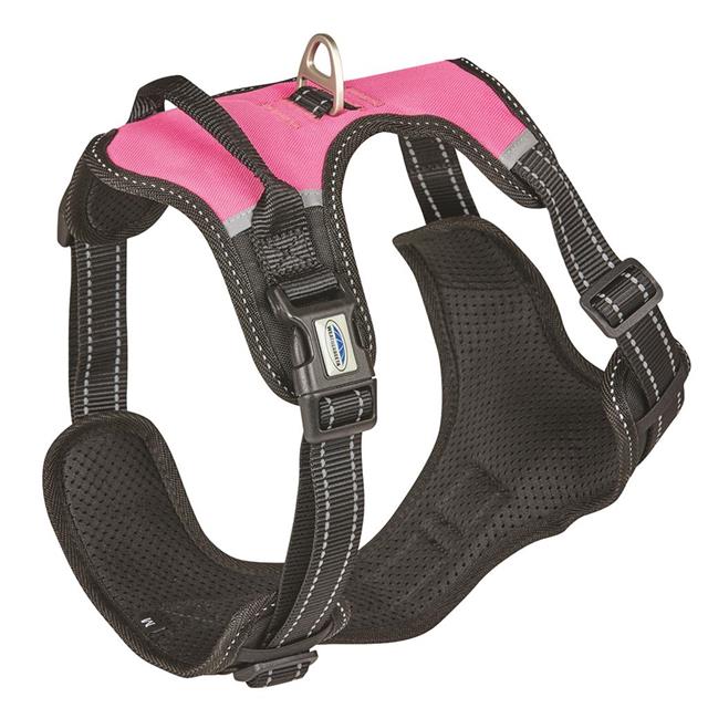 Hundegeschirr Anti Pull WeatherBeeta Schwarz-Pink