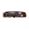 Hundehalsband aus Glattleder Dy'on Braun